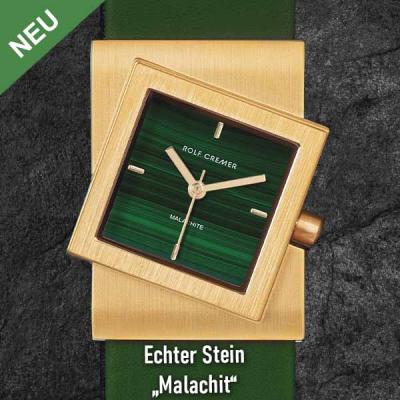 ROLF CREMER Damen - Armbanduhr TURN-S Stone Malachite 507786